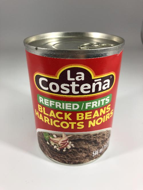 Haricots noir la costena 546 ml